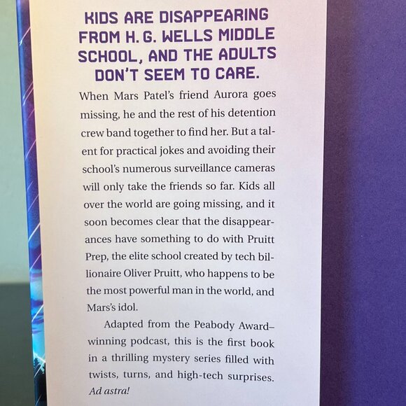 Set of 2 Mars Patel Sci-fi Adventure Middle School Book Series by Sheela Chari - Picture 5 of 14